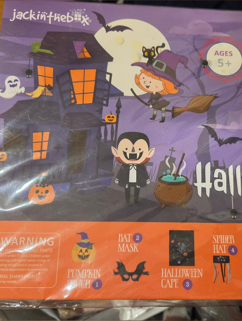 Six and one craft box halloween d I y